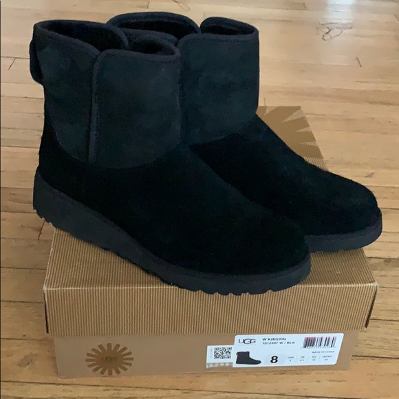 ugg kristin black size 8